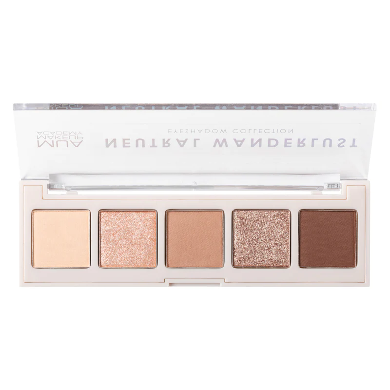 MUA 5 SHADE EYESHADOW PALETTE - NEUTRAL WANDERLUST - Image 3