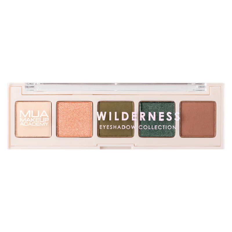 MUA 5 SHADE EYESHADOW PALETTE - WILDERNESS