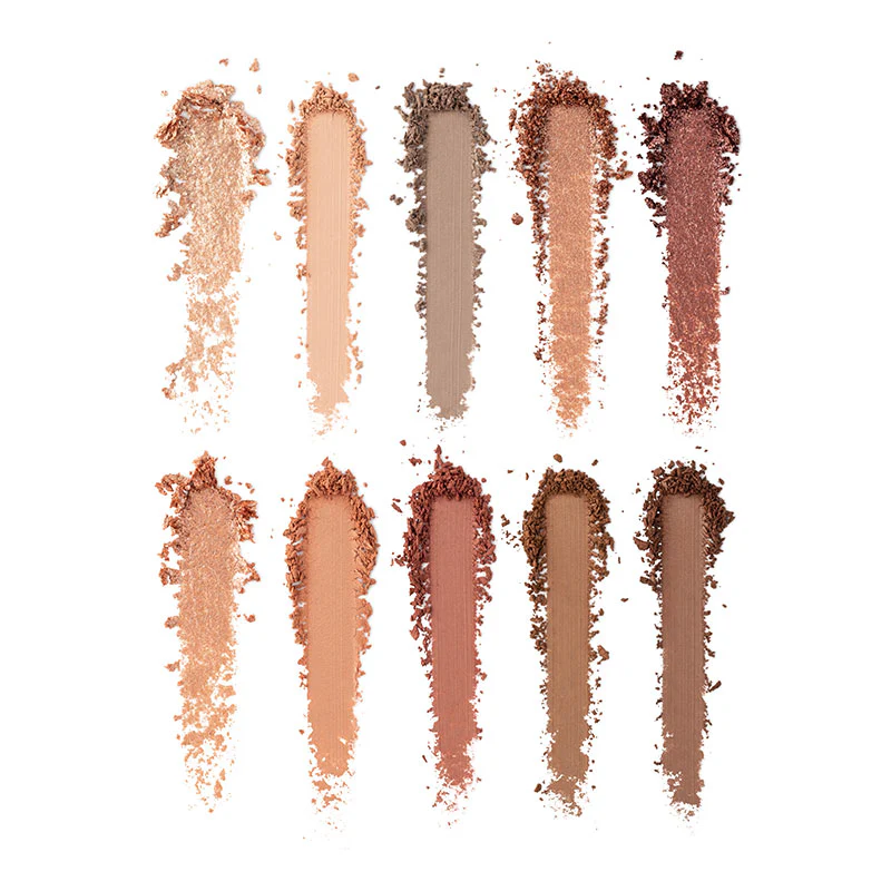 MUA 10 SHADE EYESHADOW PALETTE - SILK NUDES - Image 3