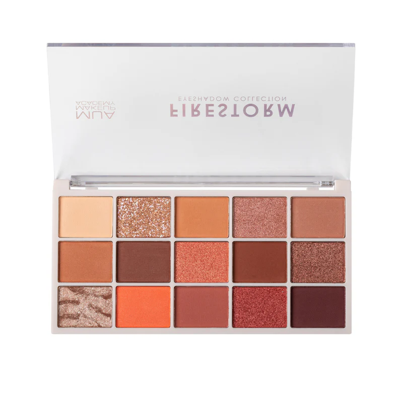 MUA 15 SHADE EYESHADOW PALETTE - FIRESTORM - Image 2