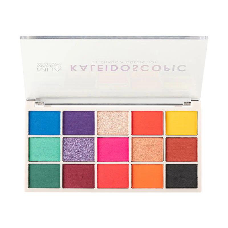MUA 15 SHADE EYESHADOW PALETTE - KALEIDOSCOPIC - Image 2
