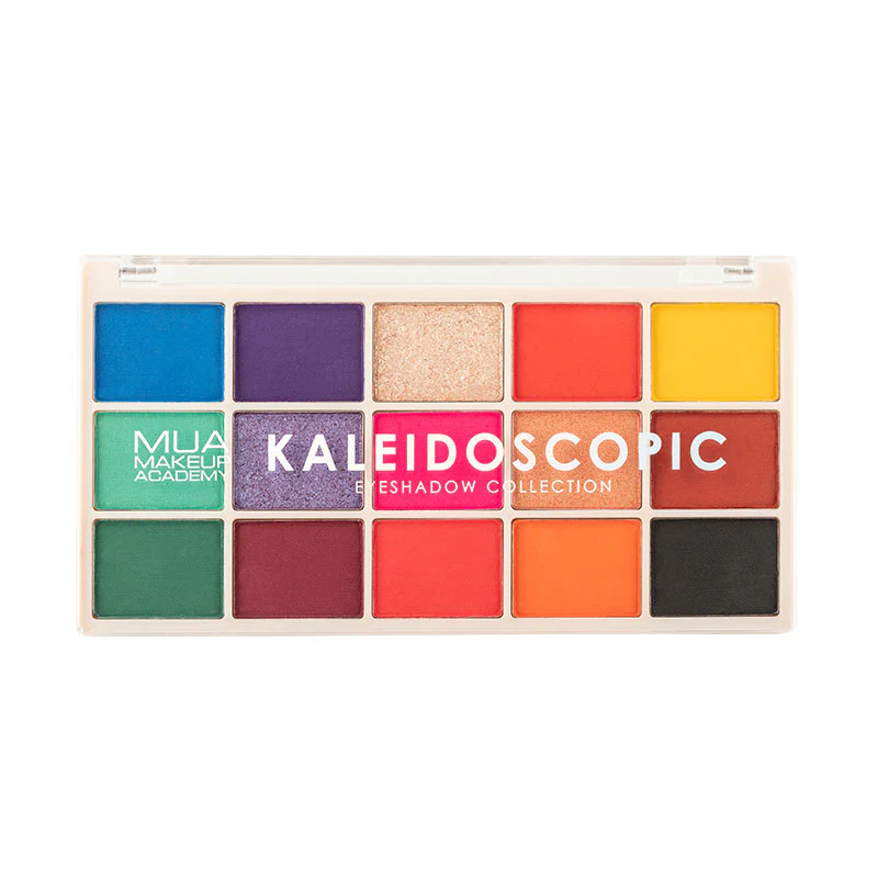 MUA 15 SHADE EYESHADOW PALETTE - KALEIDOSCOPIC - Image 4
