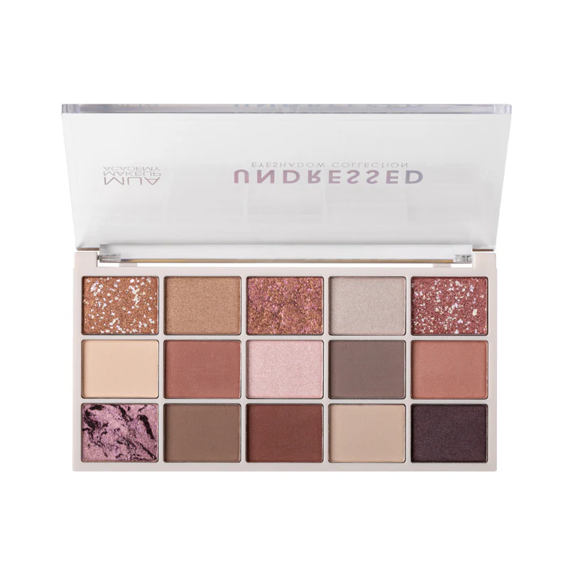 MUA 15 SHADE EYESHADOW PALETTE - UNDRESSED - Image 2