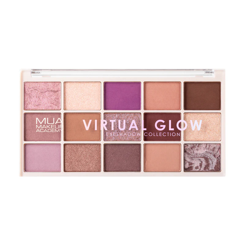MUA 15 SHADE PALETTE - VIRTUAL GLOW