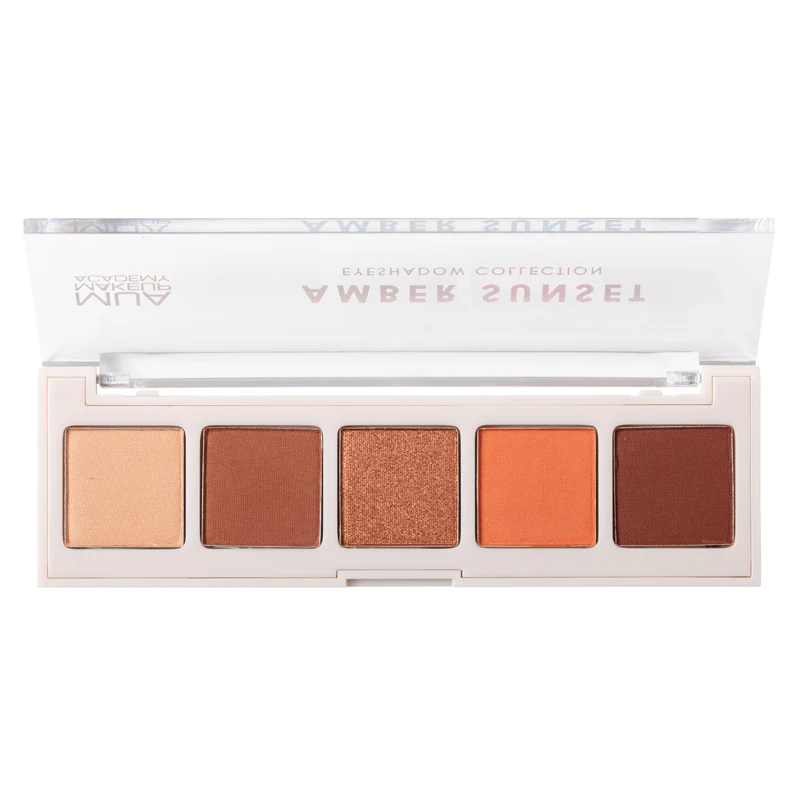 MUA 5 SHADE EYESHADOW PALETTE - AMBER SUNSET - Image 3