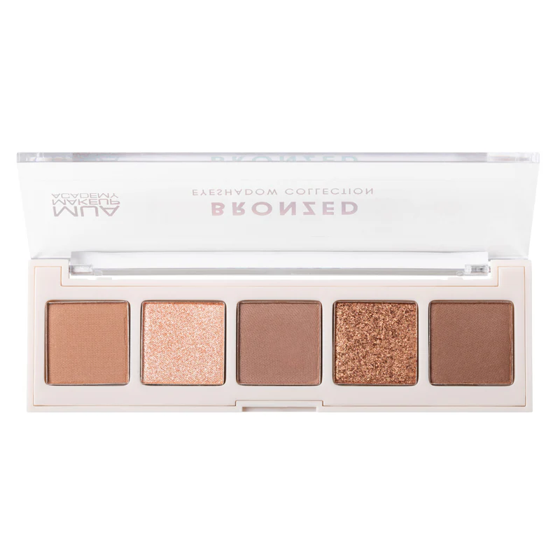 MUA 5 SHADE EYESHADOW PALETTE - BRONZED - Image 2