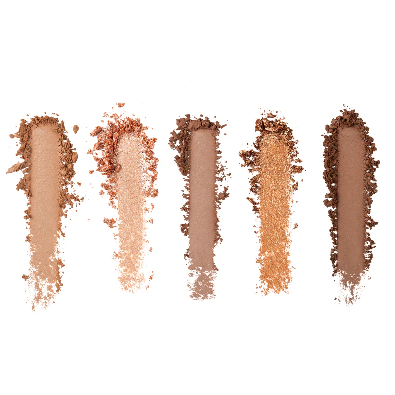 MUA 5 SHADE EYESHADOW PALETTE - BRONZED - Image 3