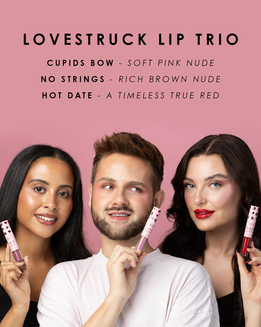 MUA LOVESTRUCK LIP TRIO - Image 3